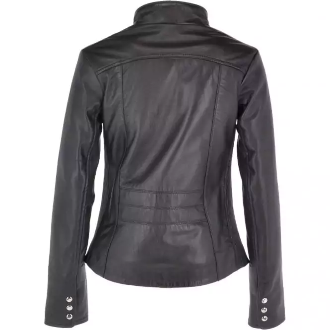 Rotorua Ladies Moto Leather Jacket