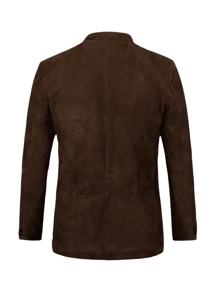 Bastrop Men's Brown Leather Blazer