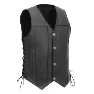 Brunswick Men's Leather Gilet