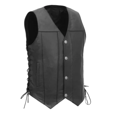 Brunswick Men's Leather Gilets