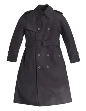 Dodge Women's Black Trench Coat