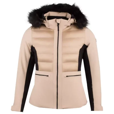 Douglas Women's Detachable Hooded Leather Jacket