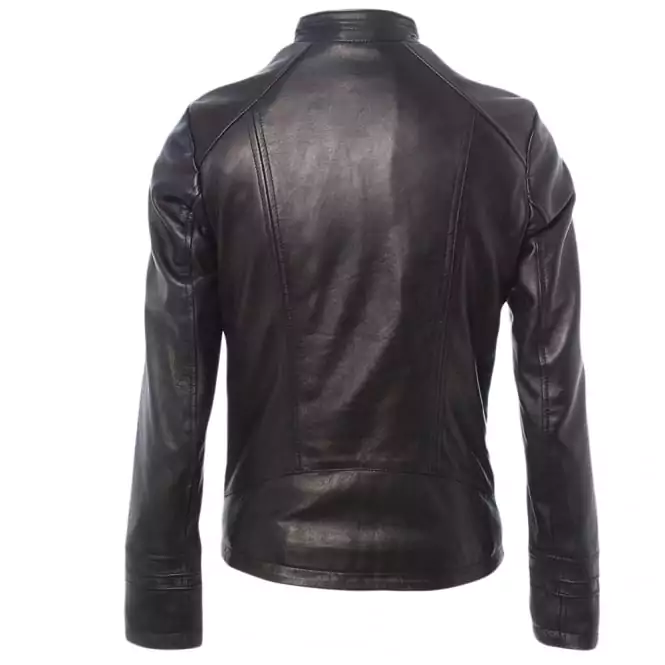 Elmira Ladies Black Leather jacket