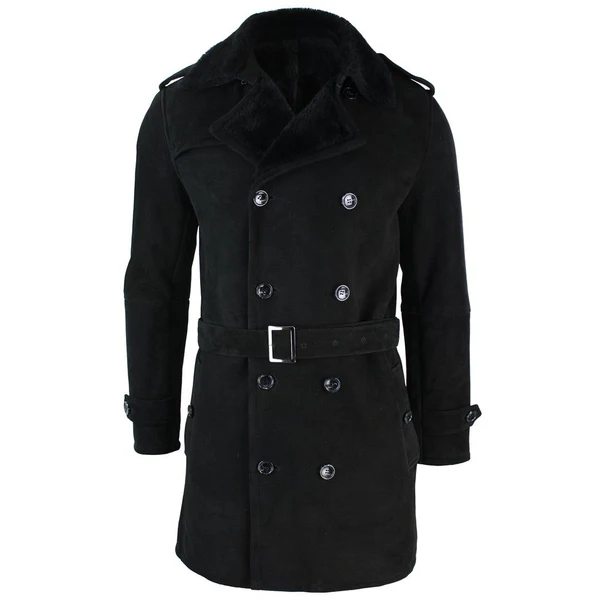 Haverhill Men's Sheepskin Leather Coat