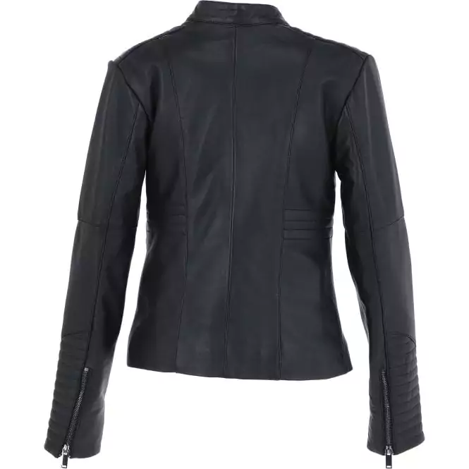 Havre Black Moto leather Jacket