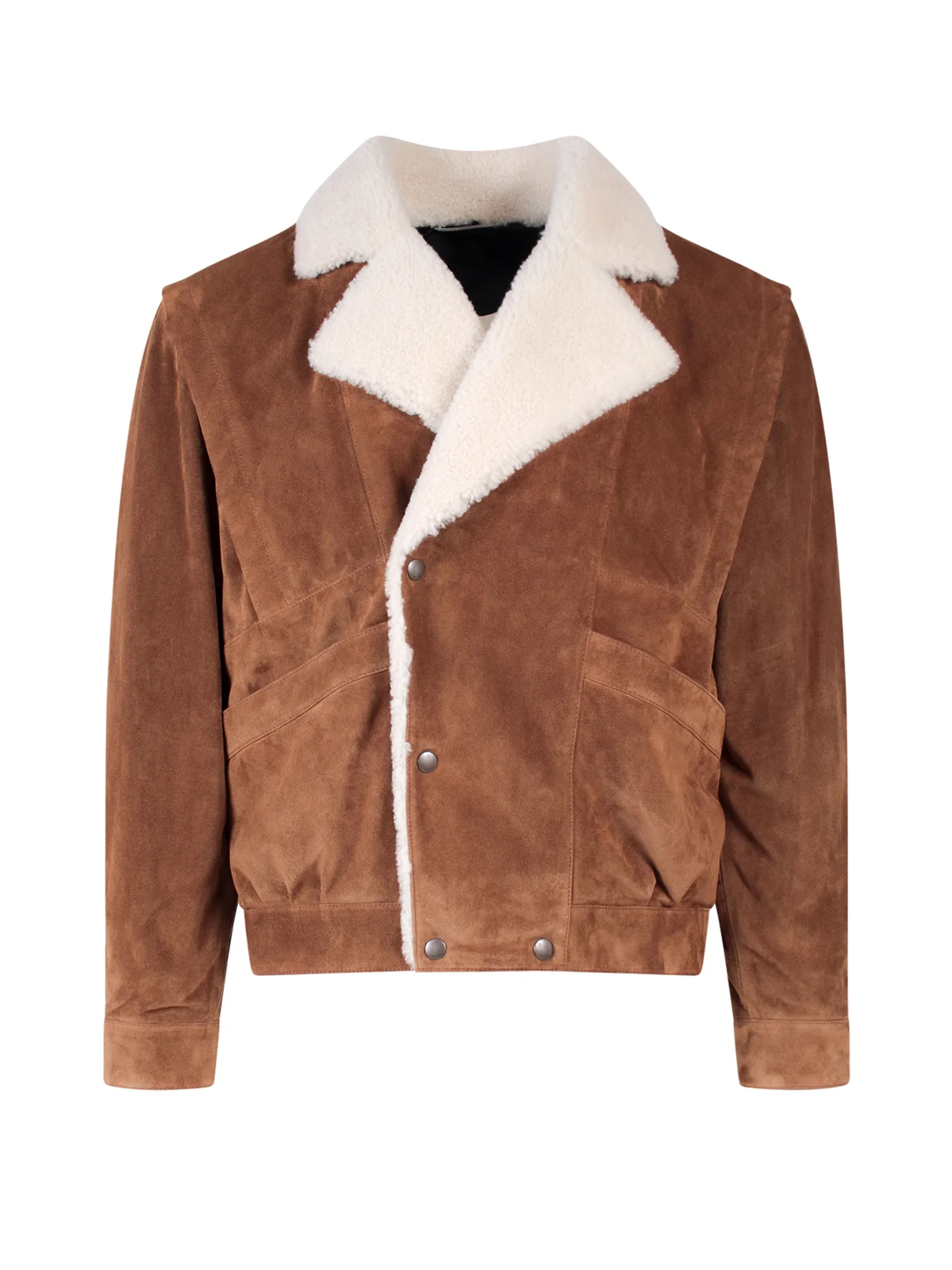 Hawera Men's Brown Suede Leather Jacket