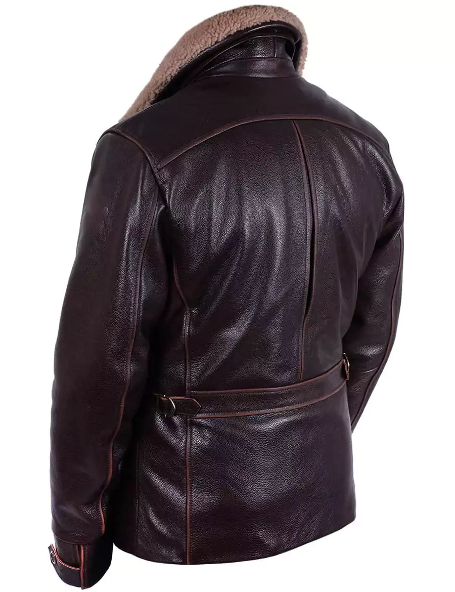 Luke Men's Brown Vintage Leather Jacket