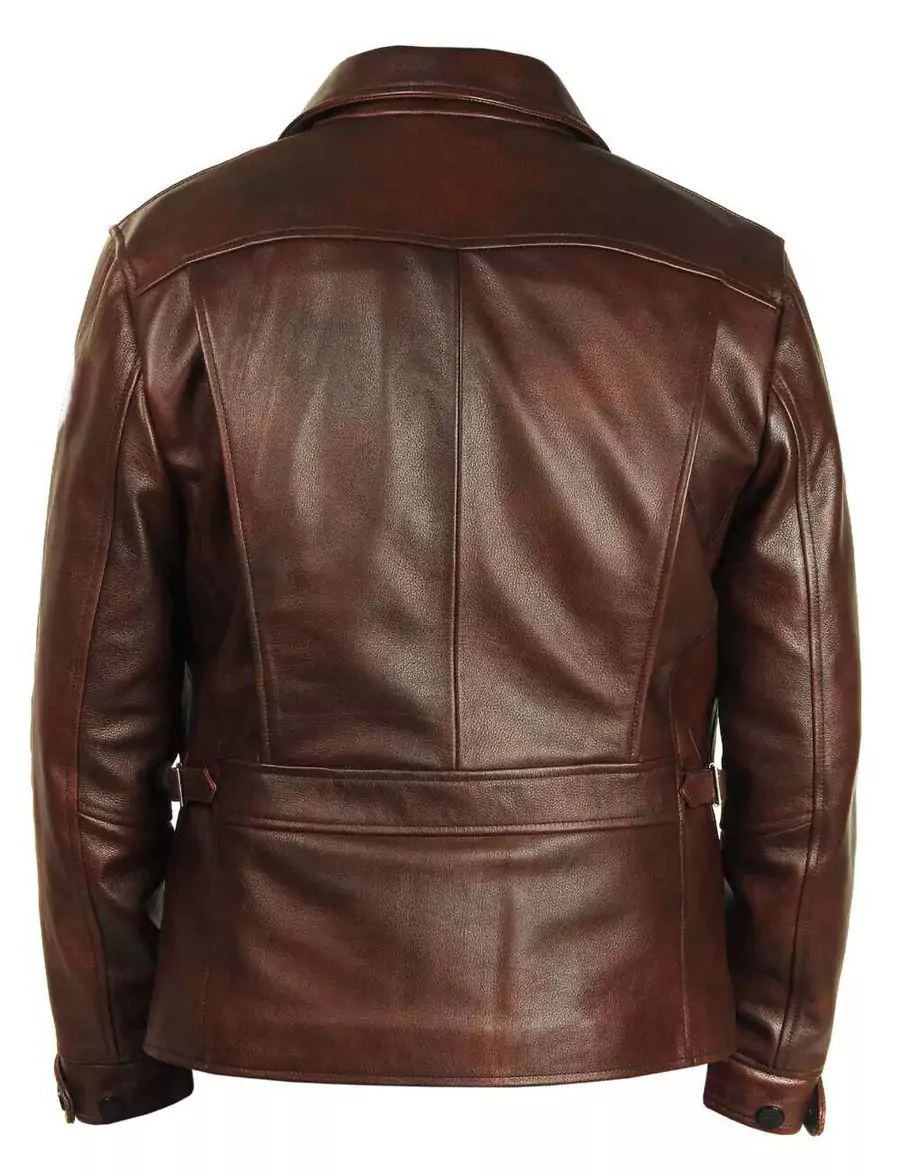 Matthew Men's Vintage Leather Jacket