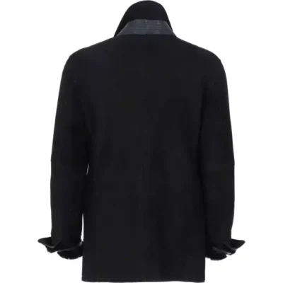 Richmond Men’s Black Sheepskin Coat