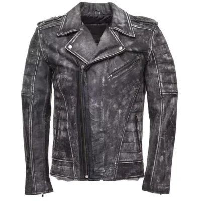 Robson Men's Vintage Moto Leather jacket