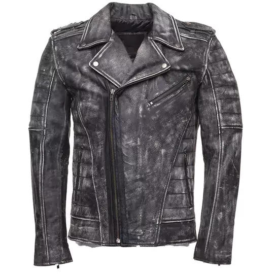 Robson Men's Vintage Moto Leather jacket