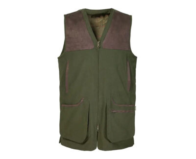 Sinclair Men's Green Moleskin Shooting Vest