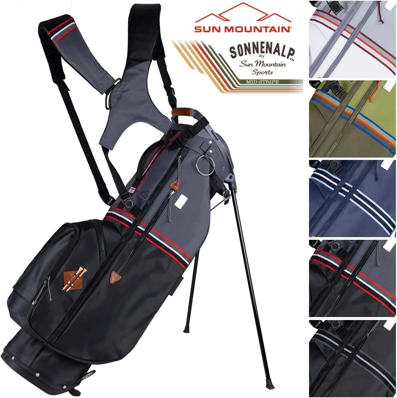 Sun Mountain Faux Leather Golf Stand Bag