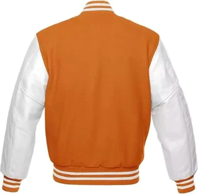 Alvin Men's White Varsity Jacket