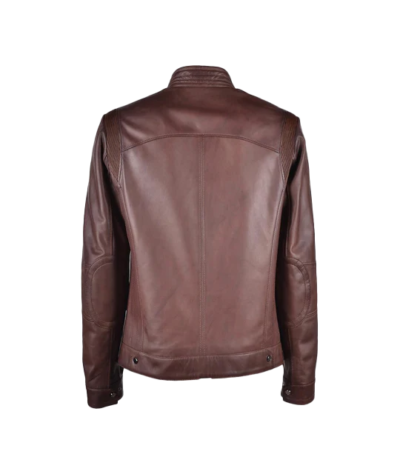 Aurelio Men's Brown Leather Jacket
