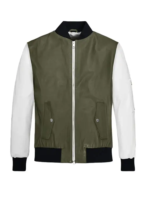 Blunt Men's Green Varsity Jacket