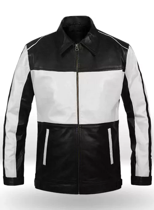 Byrd Men's Black Leather Jacket