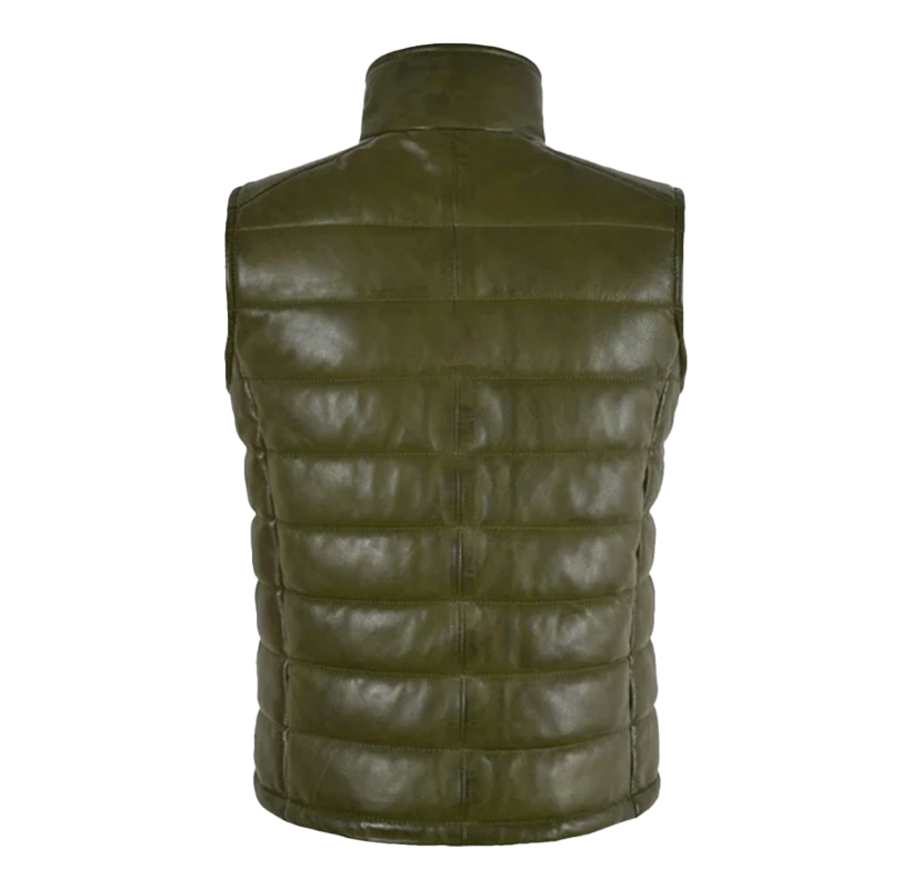 Cordelia Women's Green Puffer Gilet