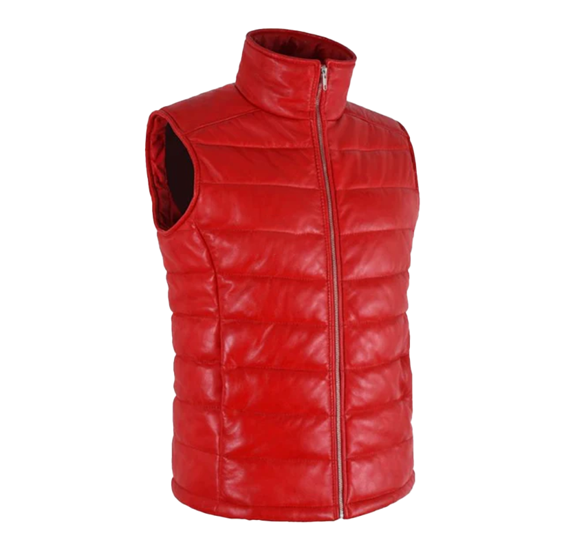 Dietrich Women's Red Puffer Gilet