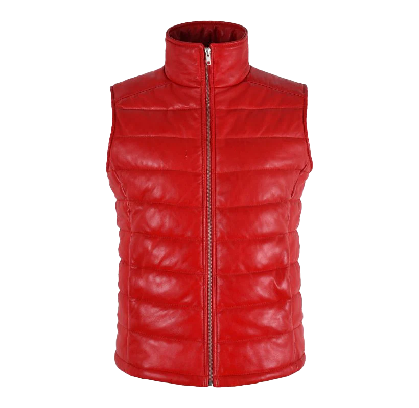 Dietrich Women's Red Puffer Gilet