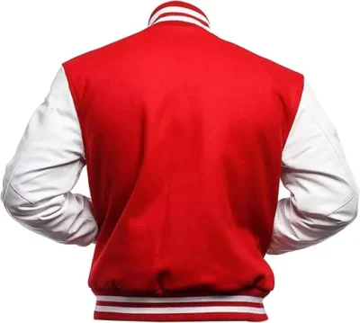 Efrain Men's Red Varsity Jacket