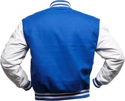 Ernest Men's Royal Blue Varsity Jacket