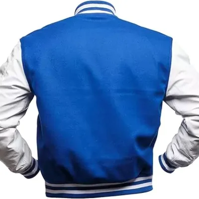 Ernest Men's Royal Blue Varsity Jacket