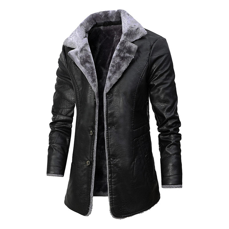 Greyson Men's Black Leather Coat