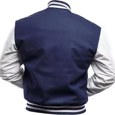 Jarvis Men's Navy Blue Varsity Jacket