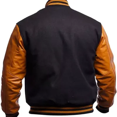 Jenkins Men's Black Varsity Jacket