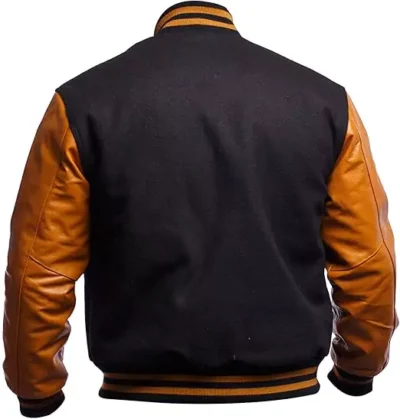 Jenkins Men's Black Varsity Jacket