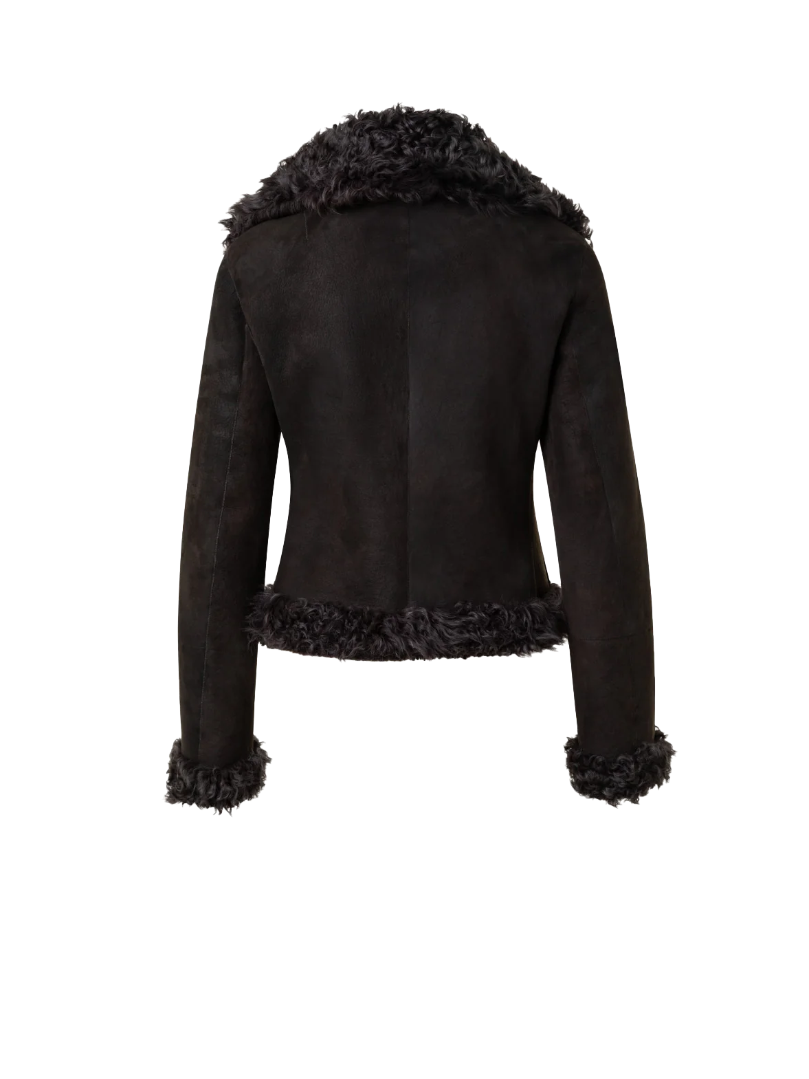 Jovany Women's Black Reversible Shearling Jacket