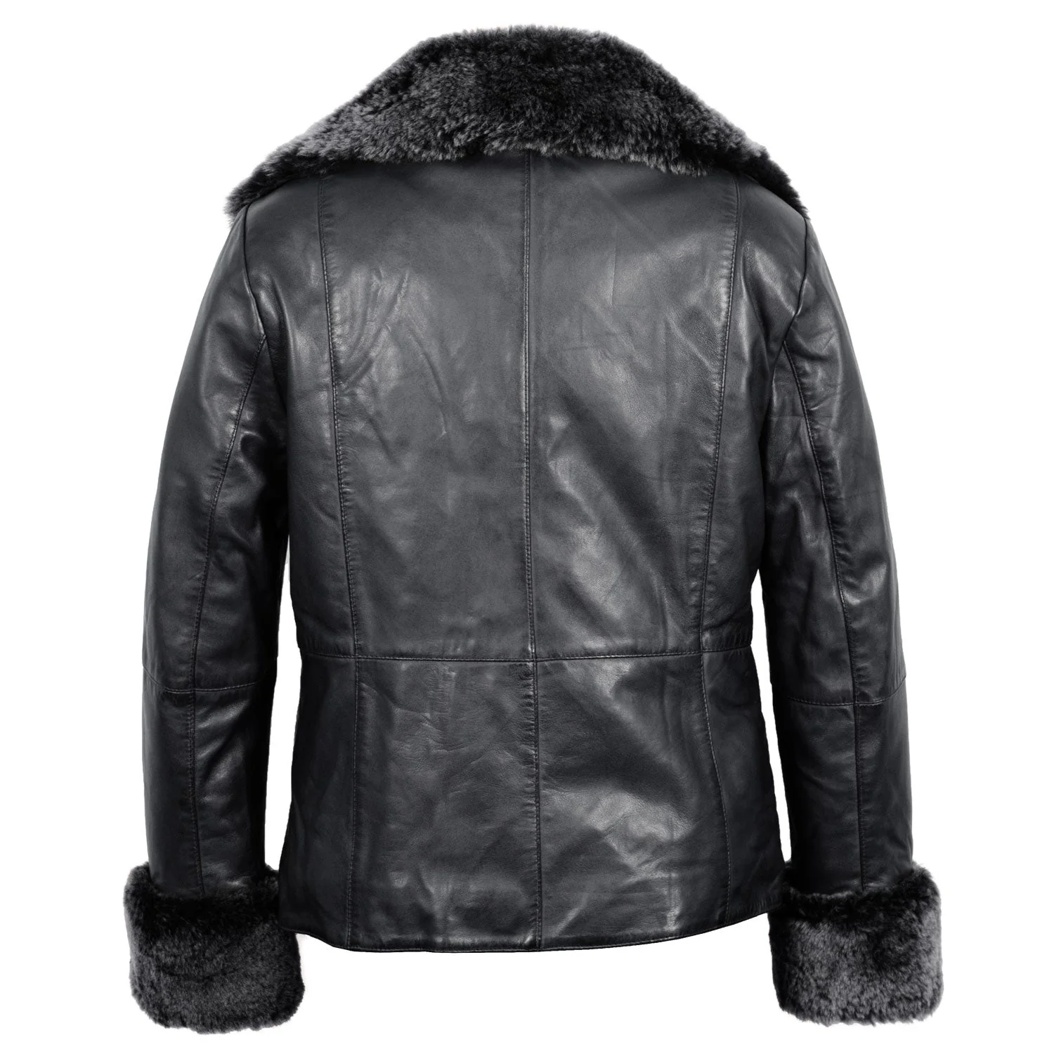 Madonna Ladies Black Leather Jacket