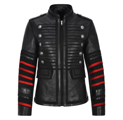 Mauricio Ladies Black Rider Leather Jacket