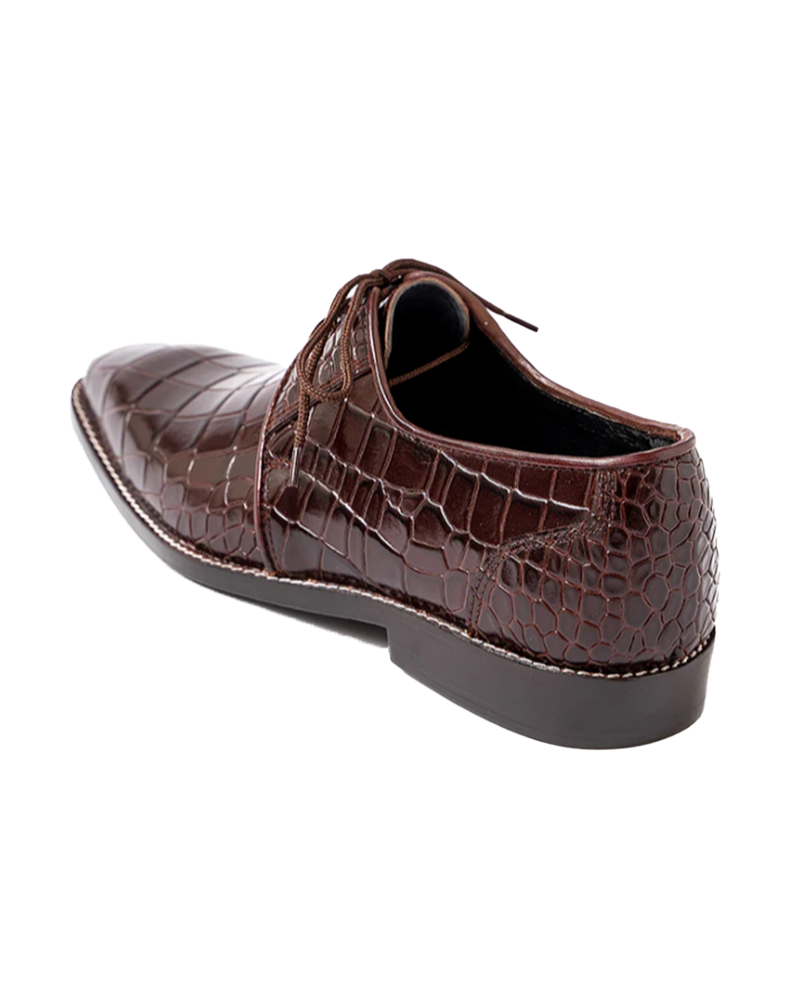 Mervyn Men's Maroon Leather Shoe