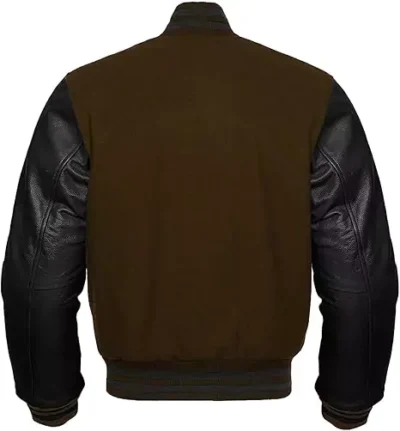Metcalfe Men's Brown Varsity jacket