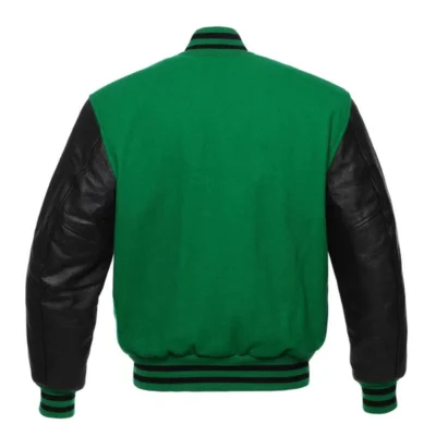 Rodney Men's Green Varsity Jacket