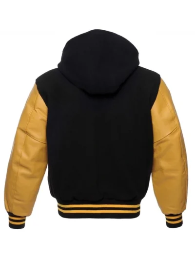 Struble Men's Black Varsity Jacket