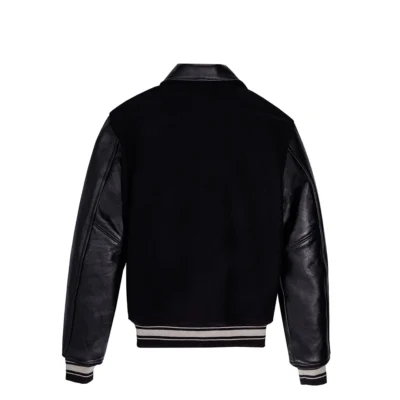 Warren Men's Black Varsity Jacket
