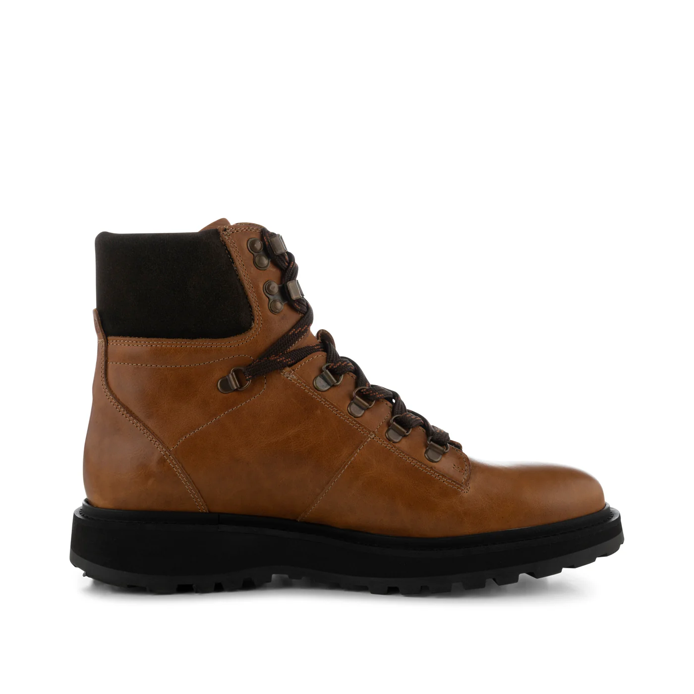 Abril Men's Brown Leather Boot