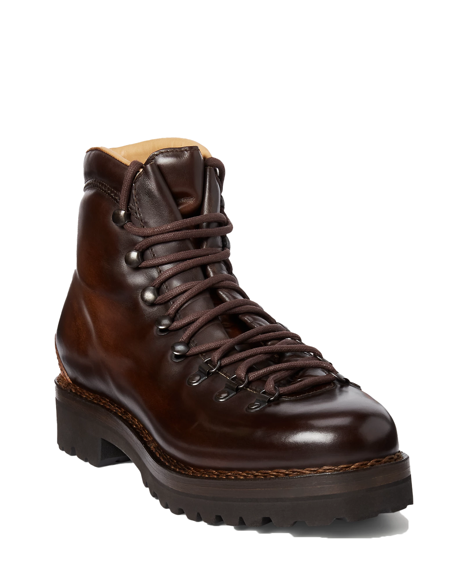 Adolfo Men's Dark Brown Leather Boot