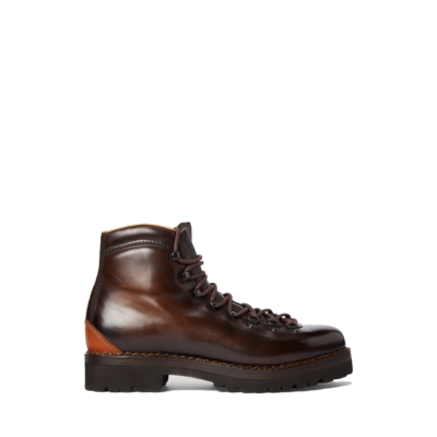 Adolfo Men's Dark Brown Leather Boot
