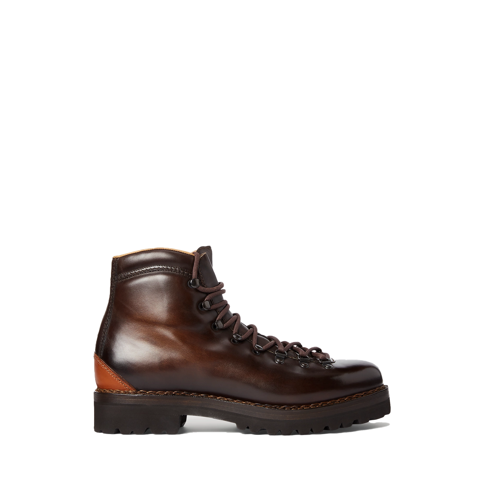 Adolfo Men's Dark Brown Leather Boot