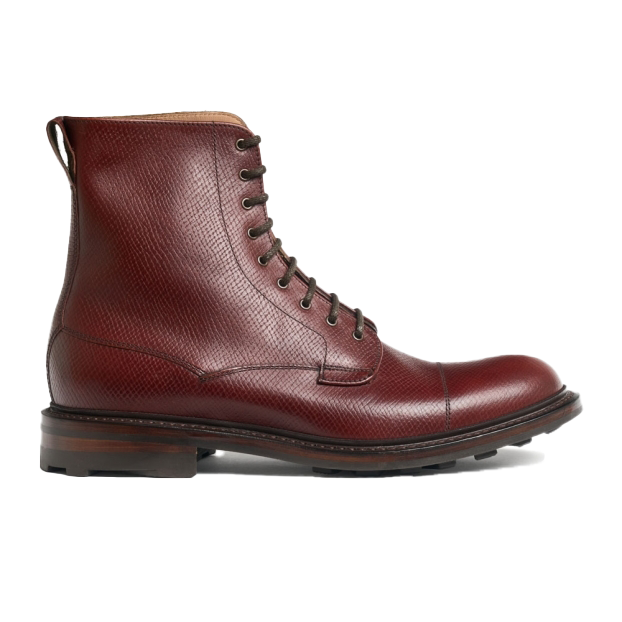 Alfred Men's Maroon Leather Boot