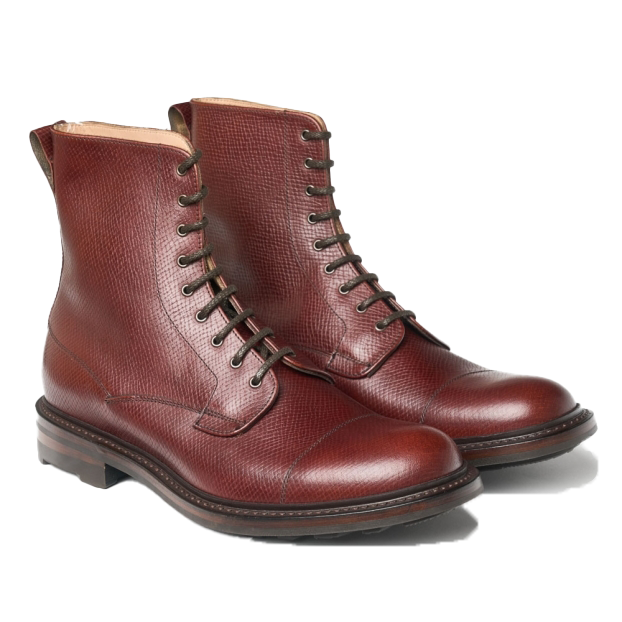 Alfred Men's Maroon Leather Boot