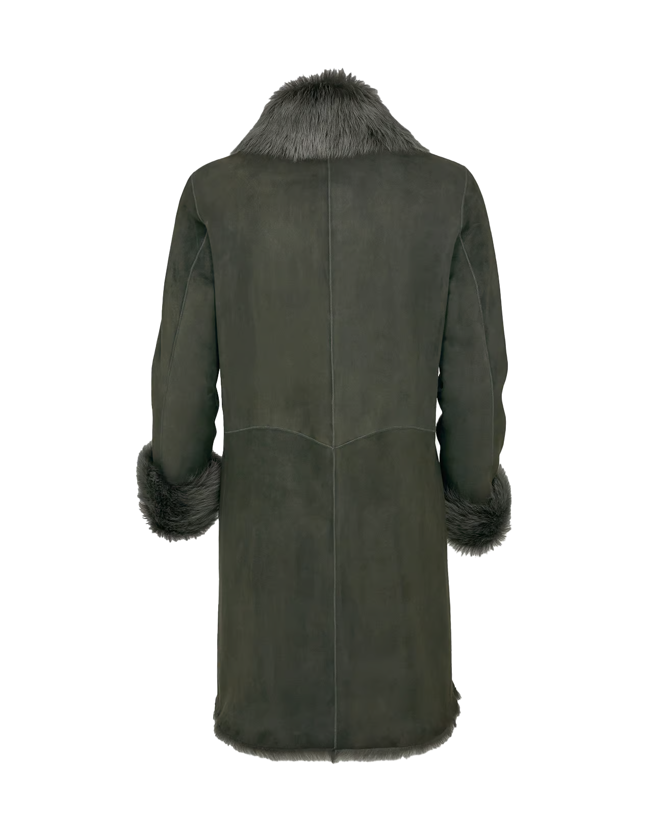 Alondra Women's Green 34 Sheepskin Coat