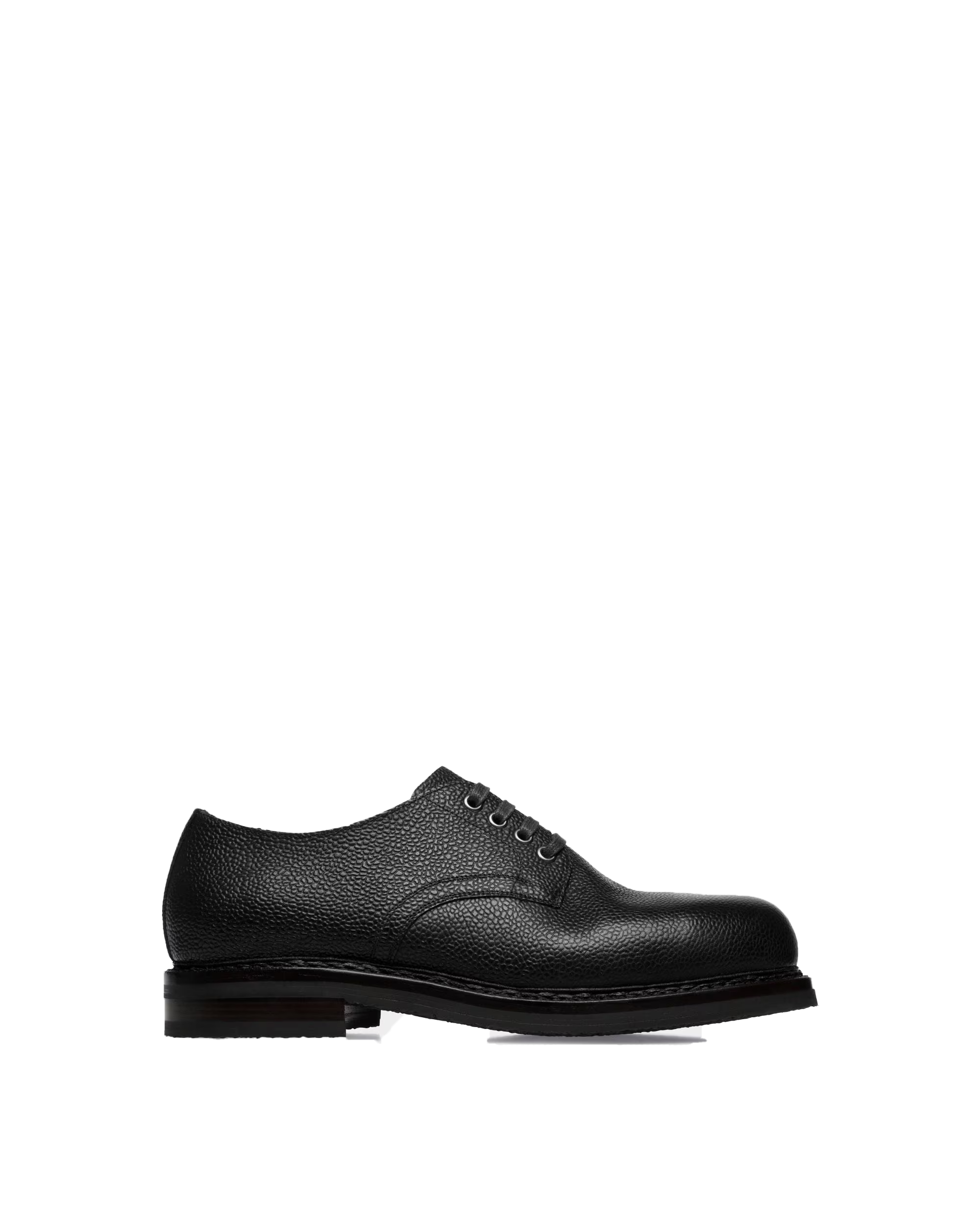 Atticus Men's Black Leather Shoe