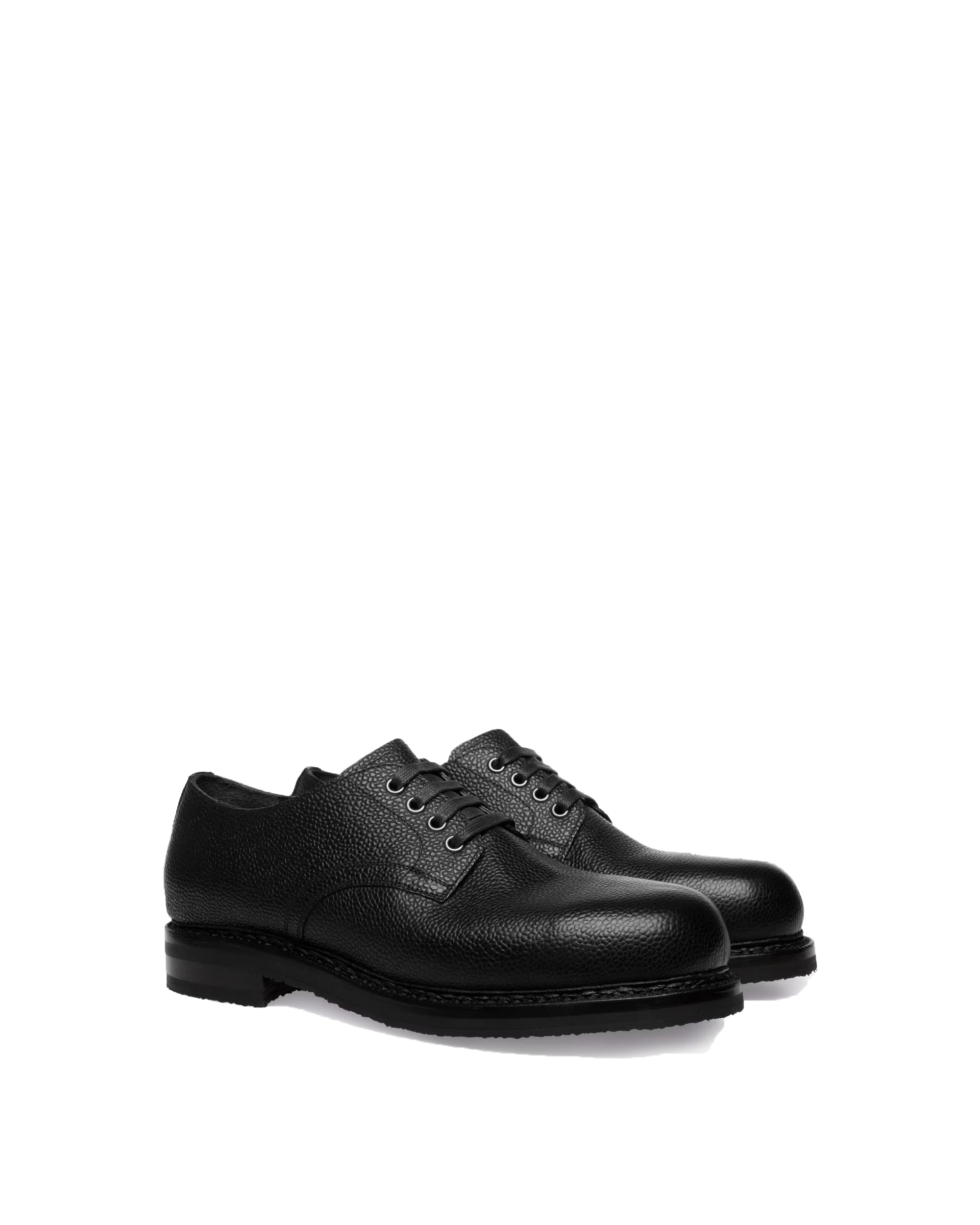 Atticus Men's Black Leather Shoe