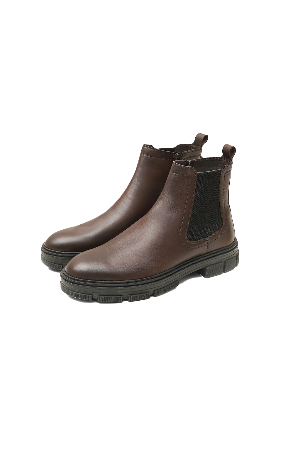 Belen Men's Brown Leather Boot