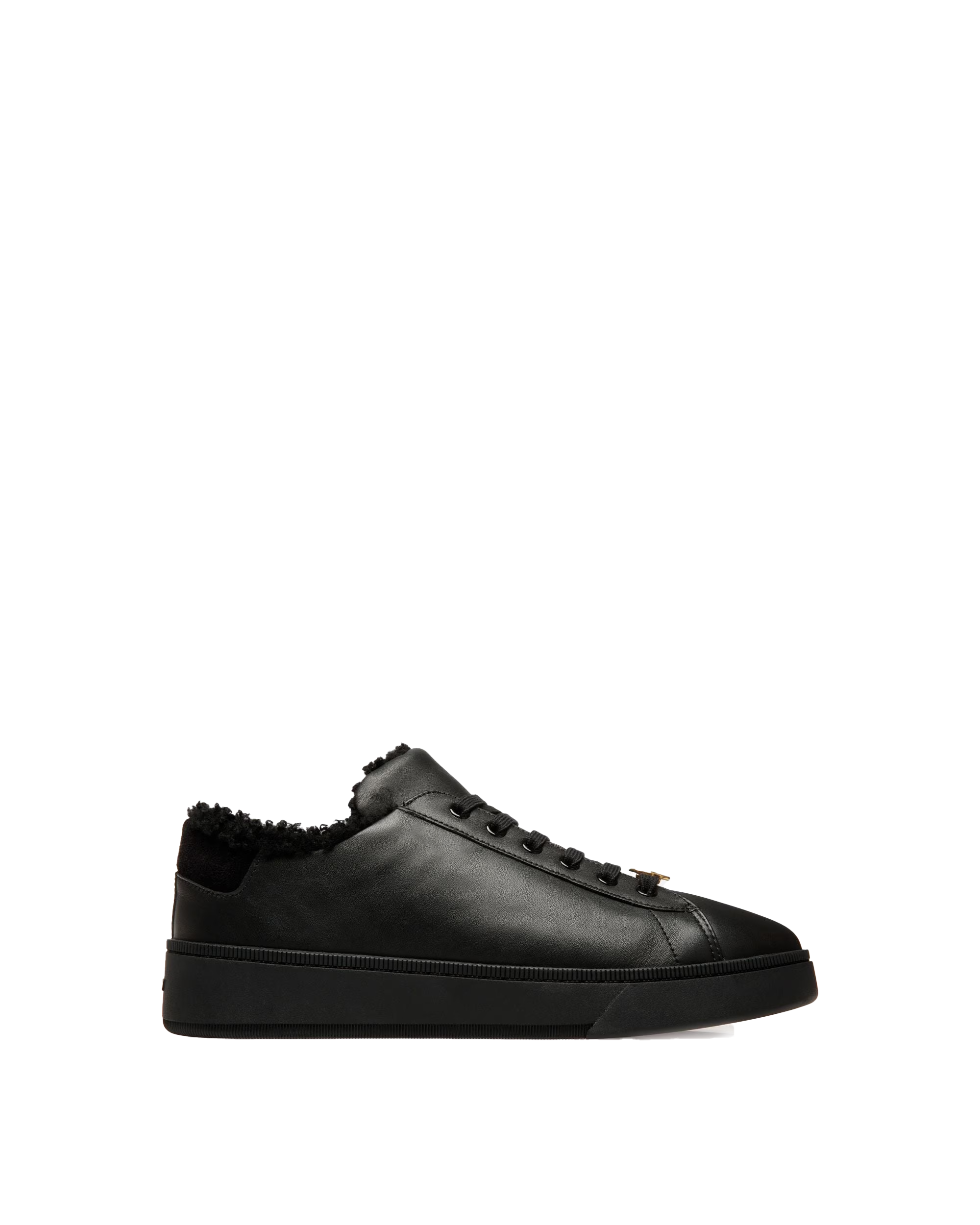 Brycen Men's Black Leather Sneaker